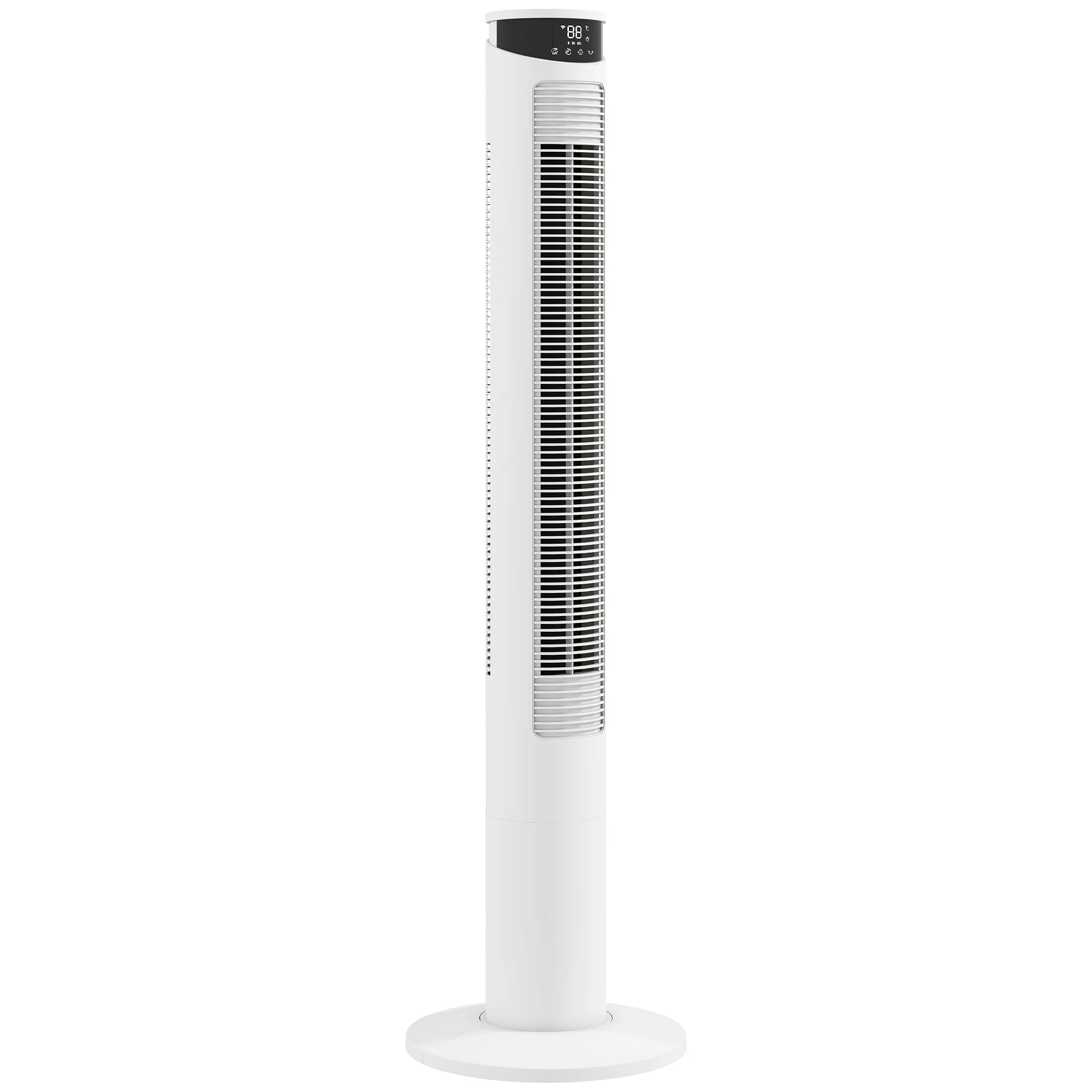 116 cm Smart Whisper-Quiet WiFi Tower Fan with Multi-Speed Modes, White - Image 12