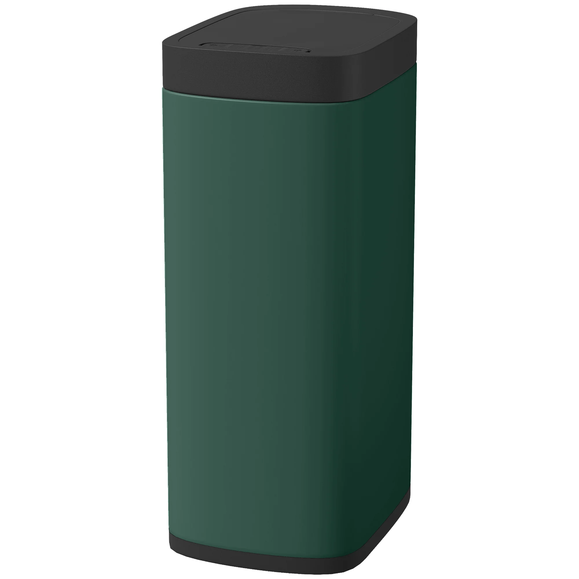 50L Sensor Bin, Automatic Touchless Kitchen Bin with Motion Sensor, Manual Override, Battery Operated, Fingerprint-Resistant, Inner-Bucket-Free, for Kitchen, Bedroom, Home Office, Dark Green - Image 2