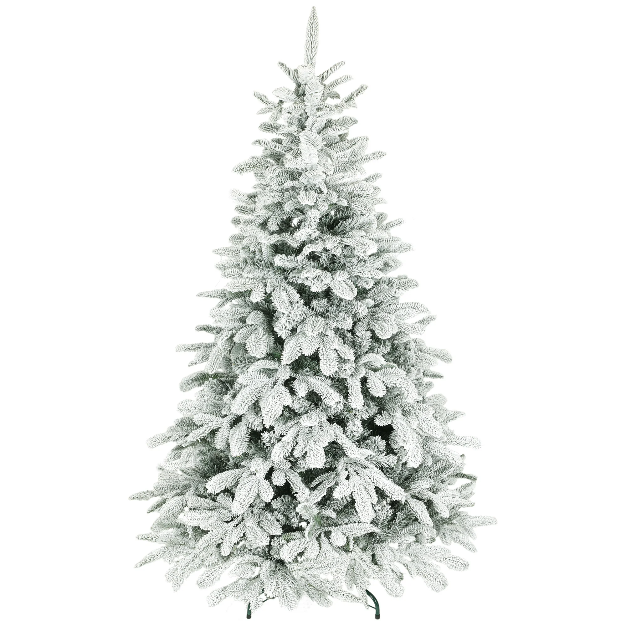 Snow-Kissed 180cm Realistic Christmas Tree with Easy Assembly - Image 2