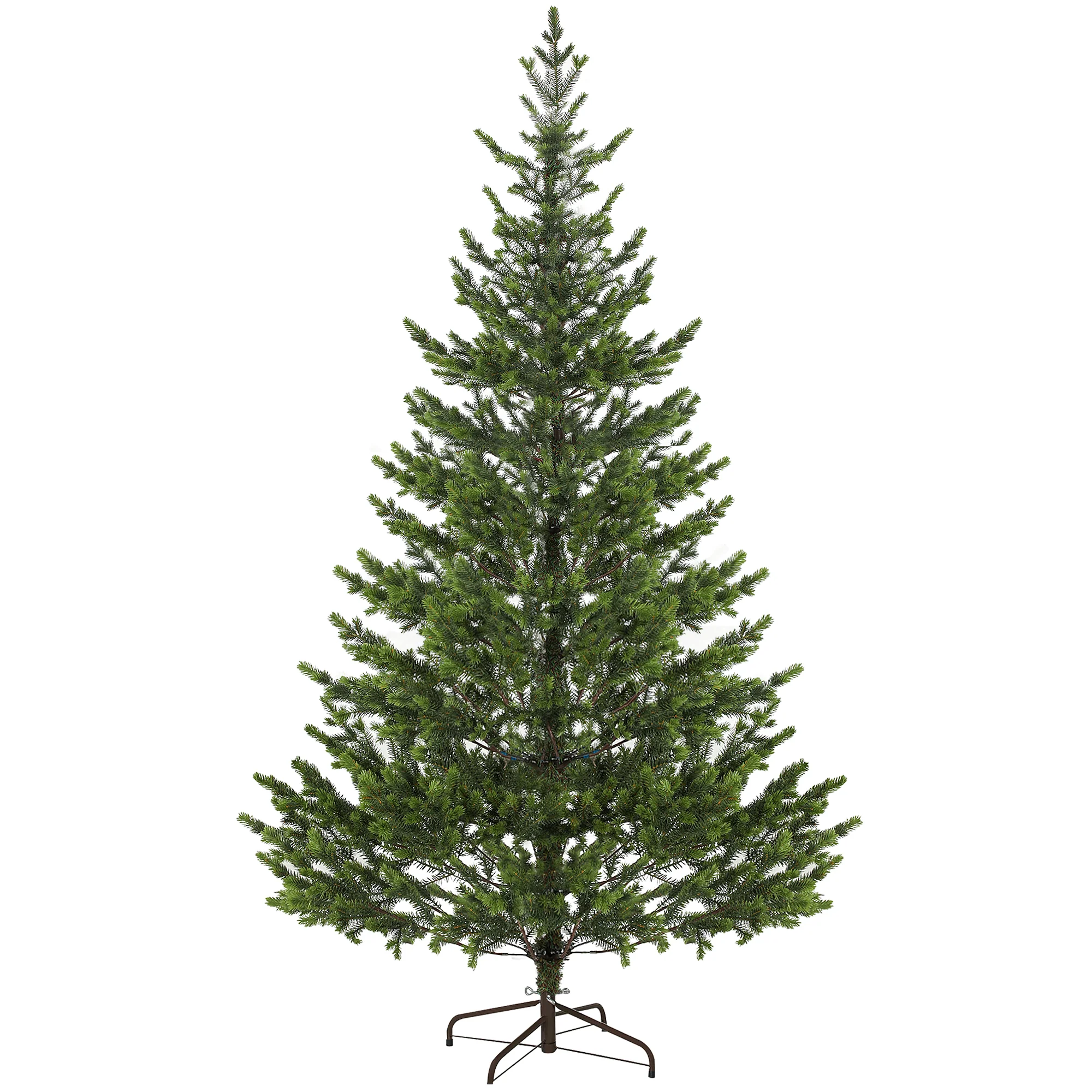 7.5ft Artificial Christmas Tree with Tips, Easy Assembly for Home Office Holiday, Green - Image 12