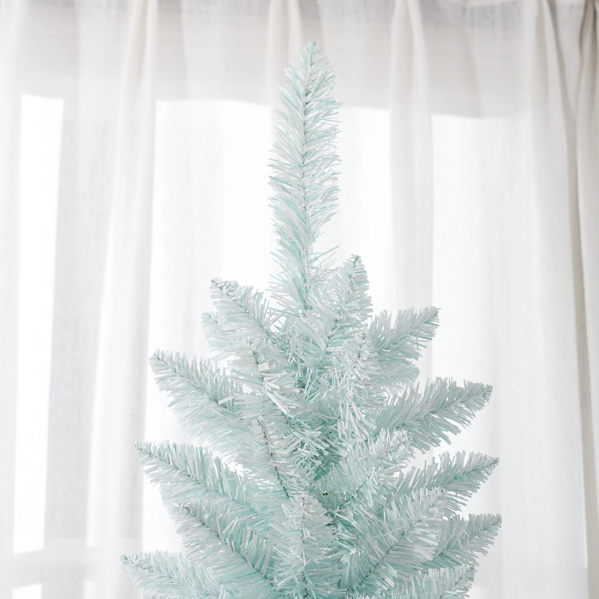 7ft Unlit No-Hassle Flame-Retardant Artificial Christmas Tree - Image 10