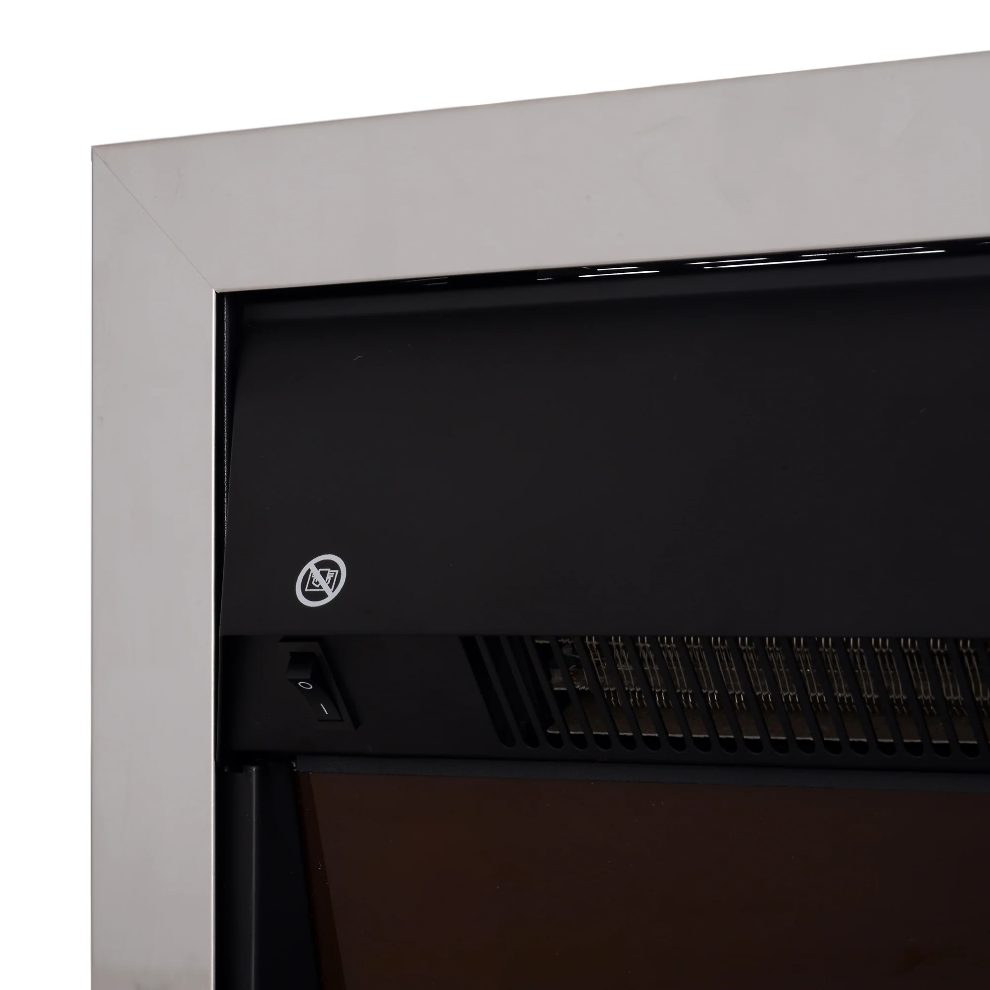 ExpertGlow: Realistic 2000W Electric Wall Fireplace Heater - Image 9
