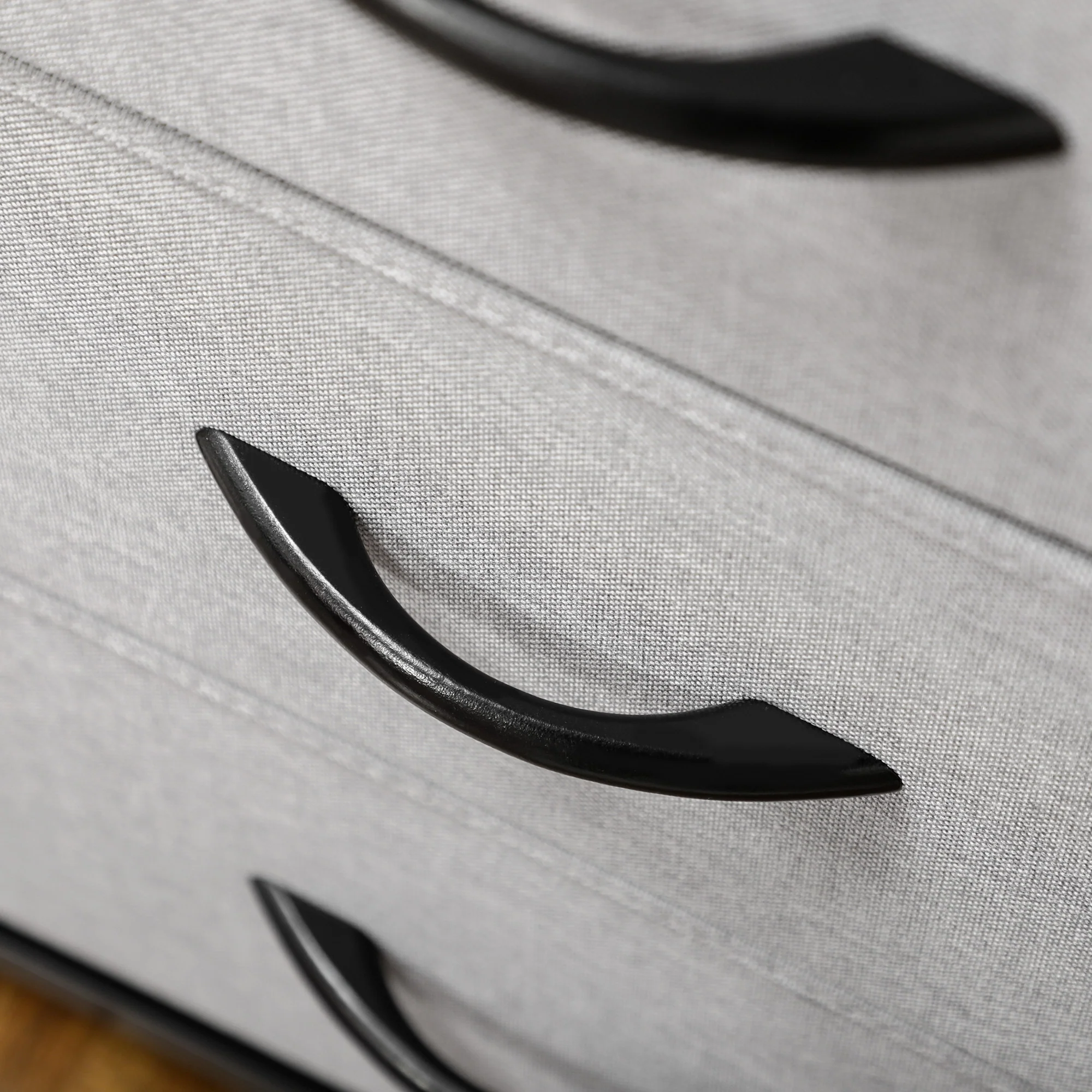 Storage Chest of Drawers with 6 Fabric Drawers, Steel Frame & Wooden Top, Grey - Image 11