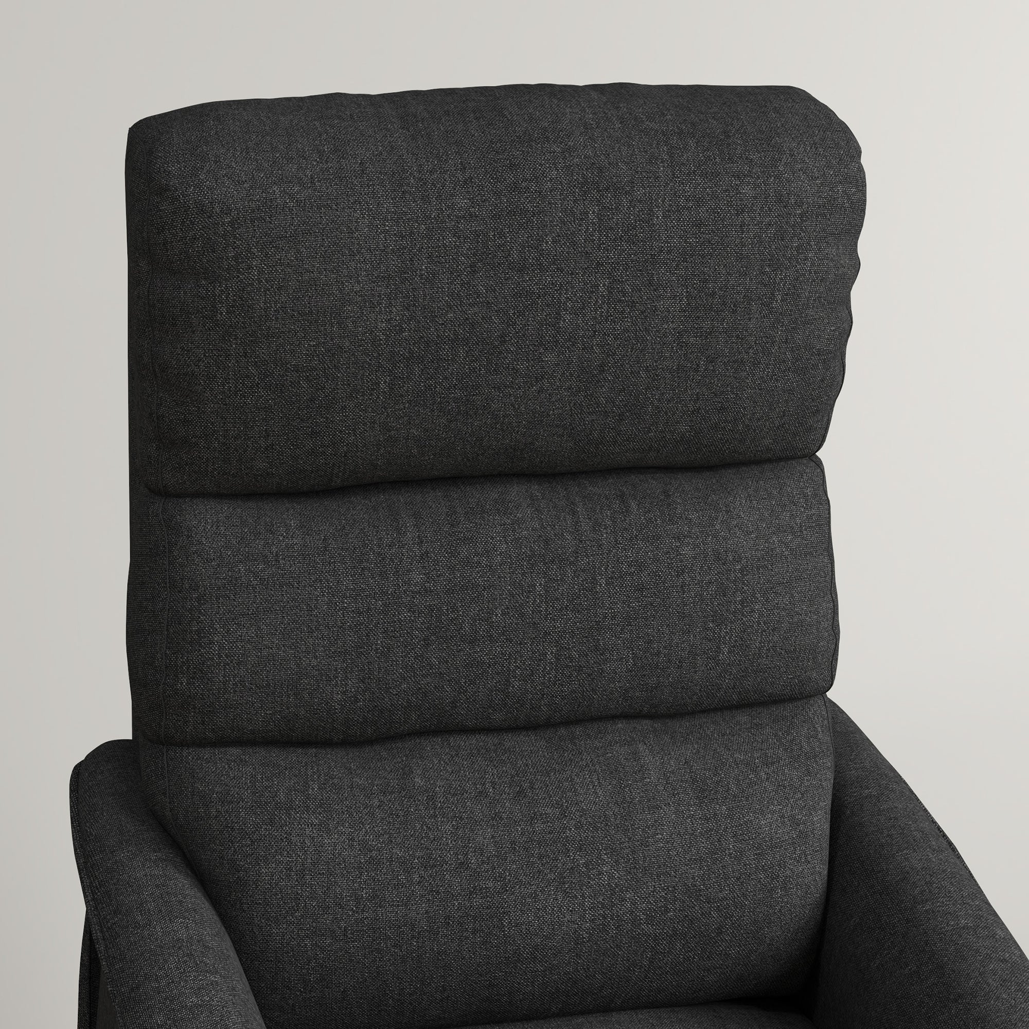 Electric Power Lift Recliner Chair for Seniors with Remote Control, Black - Image 10