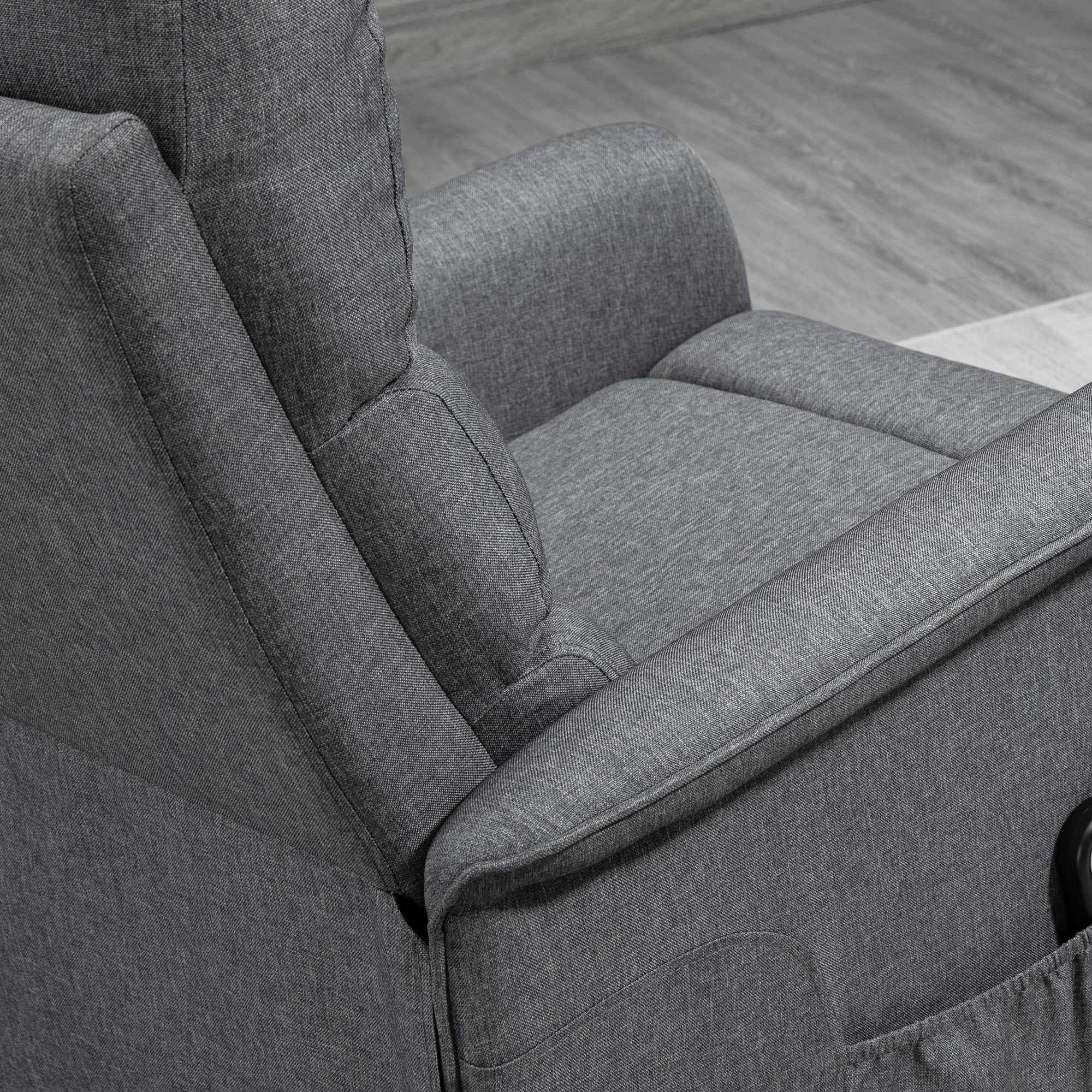 Electric Power Lift Recliner Chair for Seniors with Remote Control, Grey - Image 13