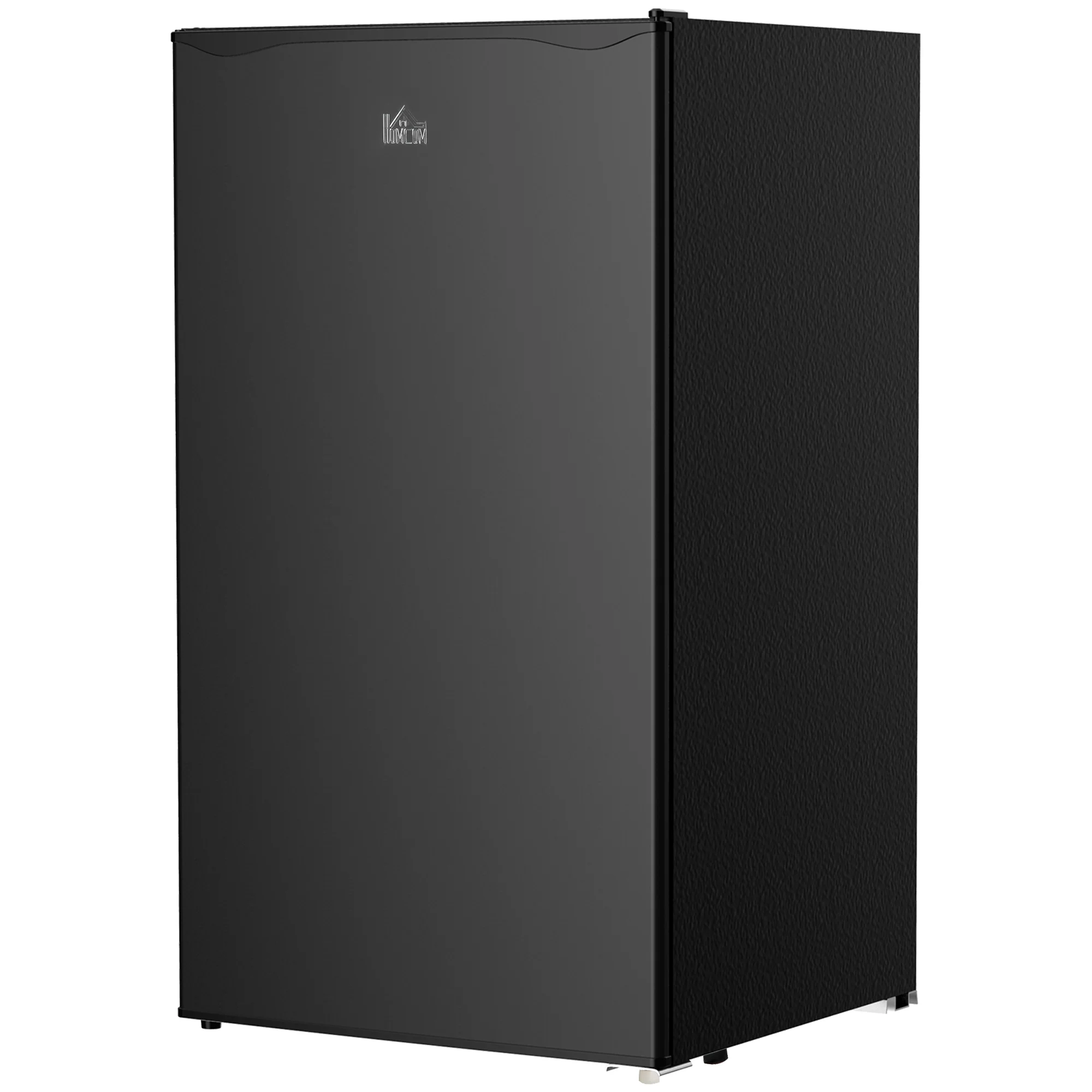 3.2 Cu. Ft. Mini Upright Fridge with Freezer, Adjustable Shelves & Mechanical Thermostat, Black - Image 2