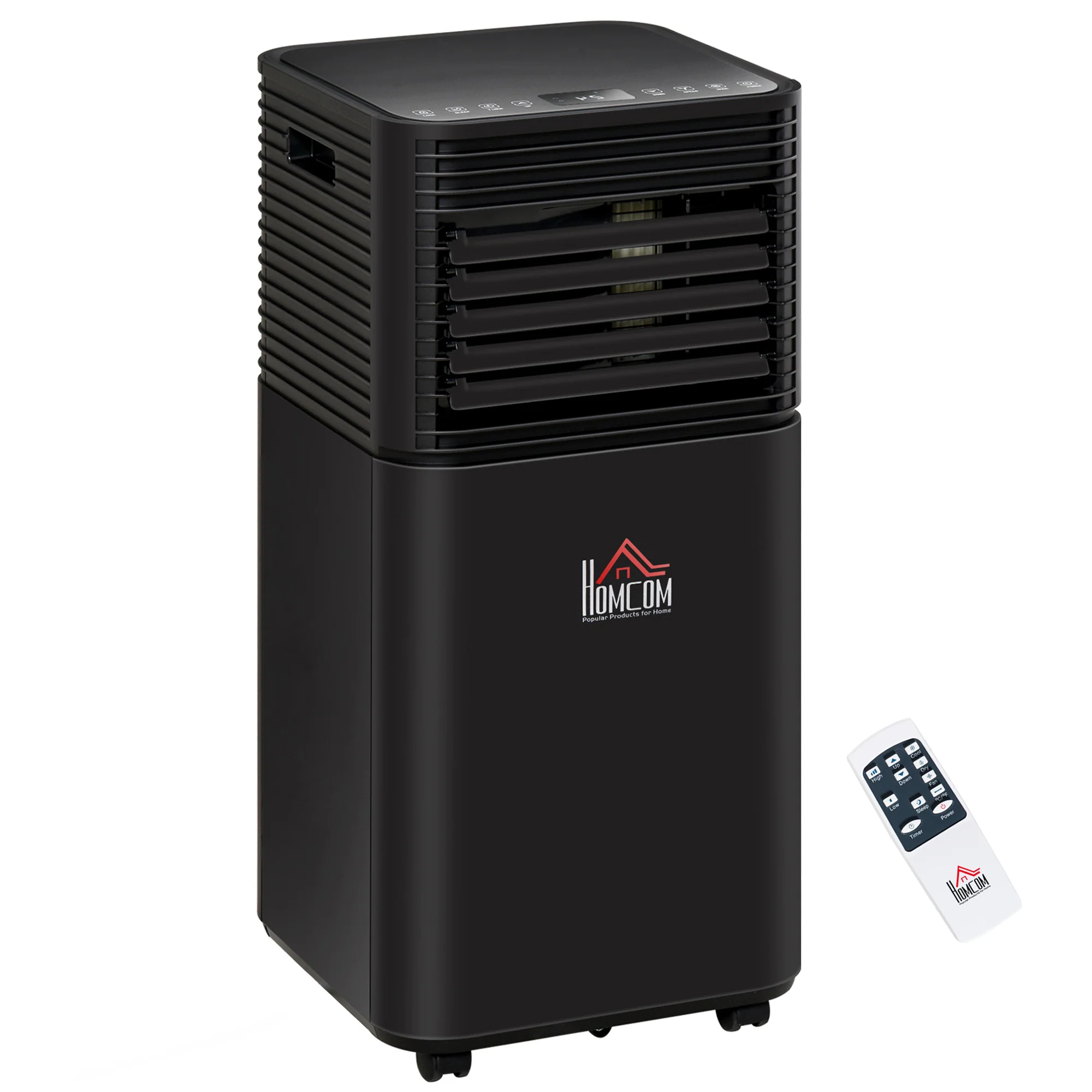 10,000 BTU Portable AC Unit with Dehumidifier & Fan, Rooms up to 441 Sq. ft, Black - Image 12