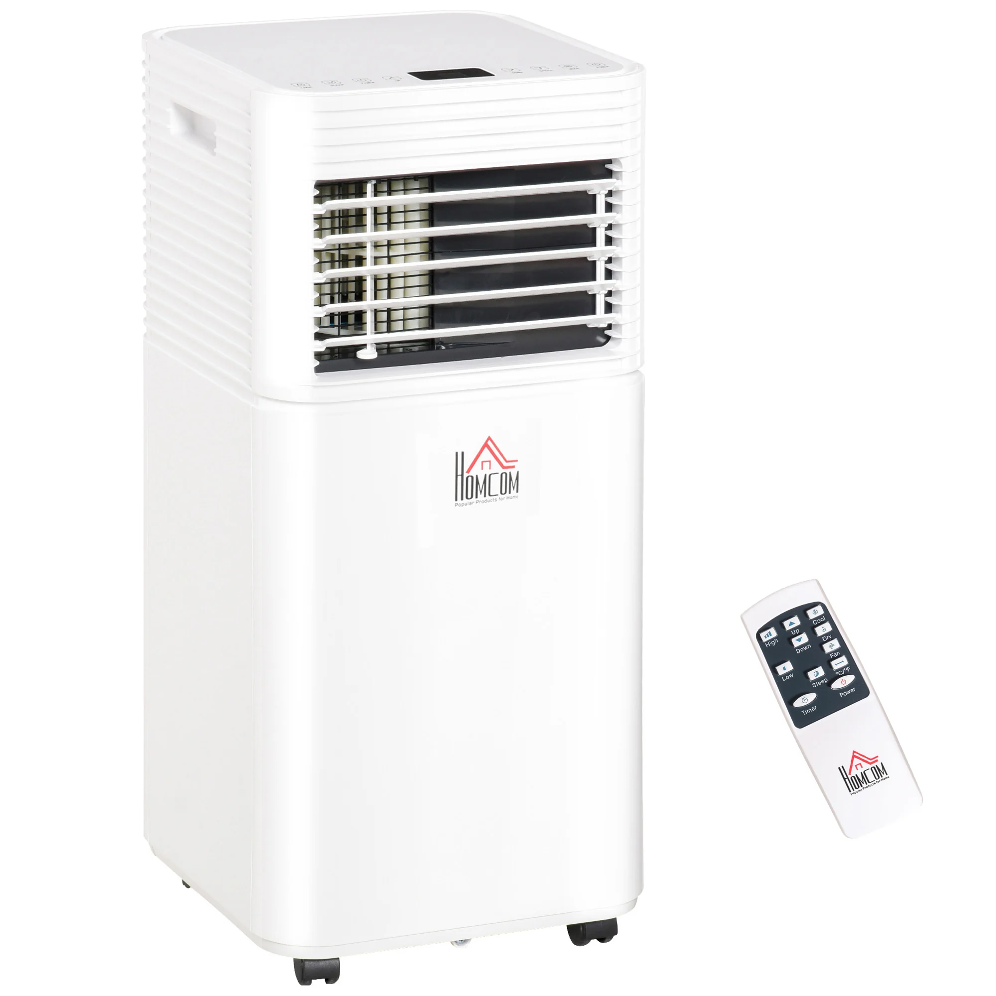 8000 BTU Portable AC Unit with Sleep Modes & Remote Control up to 344 Sq. ft, White