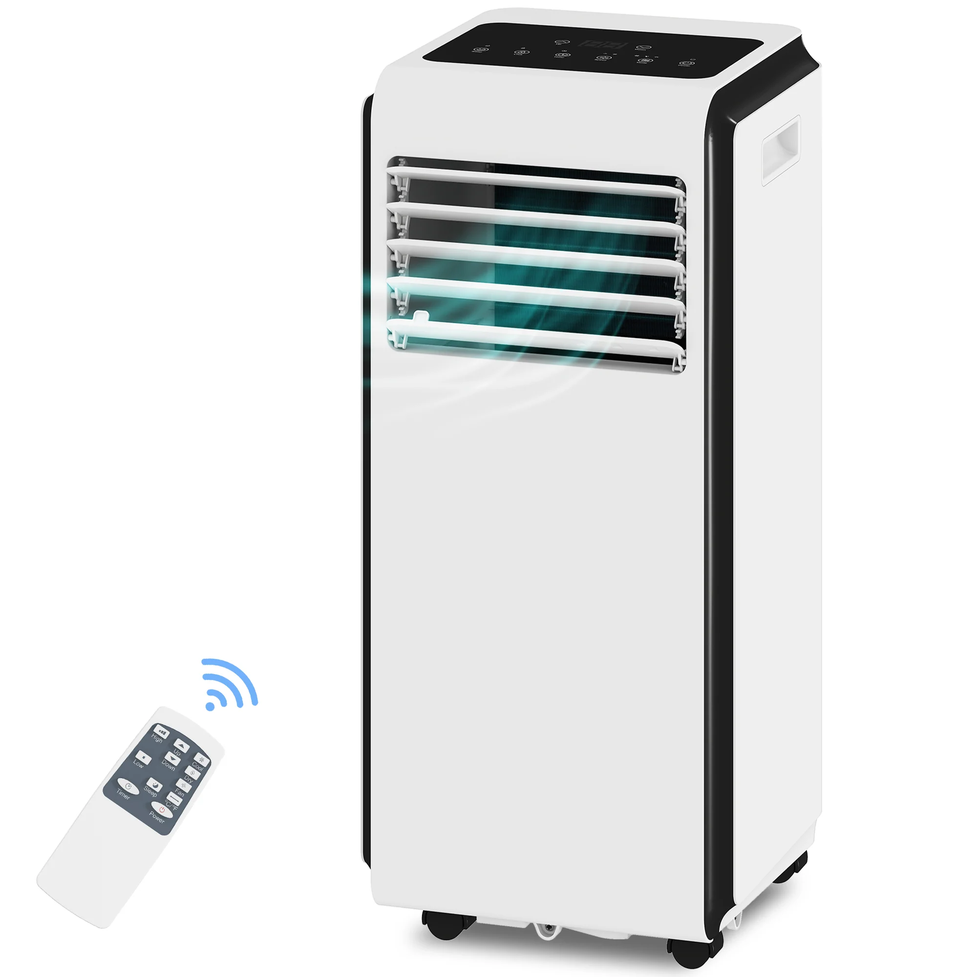 9000 BTU 4-in-1 Portable AC, Energy Efficient & Quiet Cooling for Room up to 28 m2 - Image 2